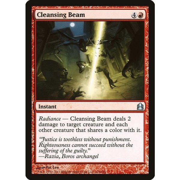 Magic: The Gathering Cleansing Beam (116) Lightly Played