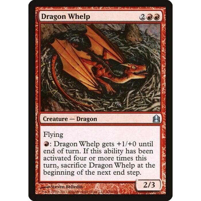 Magic: The Gathering Dragon Whelp (120) Lightly Played