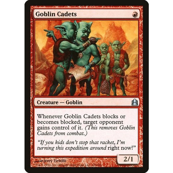 Magic: The Gathering Goblin Cadets (125) Heavily Played