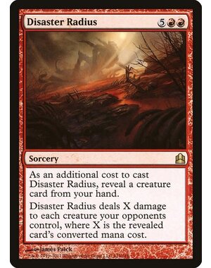 Magic: The Gathering Disaster Radius (119) Moderately Played