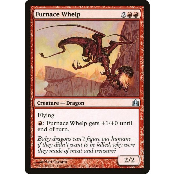 Magic: The Gathering Furnace Whelp (124) Lightly Played