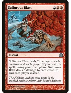 Magic: The Gathering Sulfurous Blast (137) Lightly Played