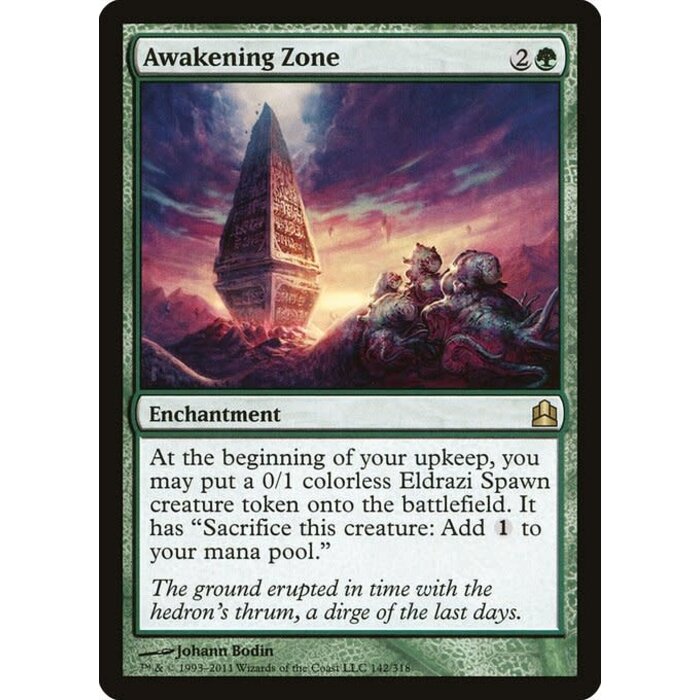 Magic: The Gathering Awakening Zone (142) Damaged
