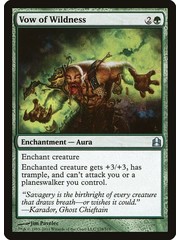 Magic: The Gathering Vow of Wildness (178) Moderately Played