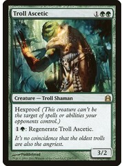 Magic: The Gathering Troll Ascetic (176) Damaged