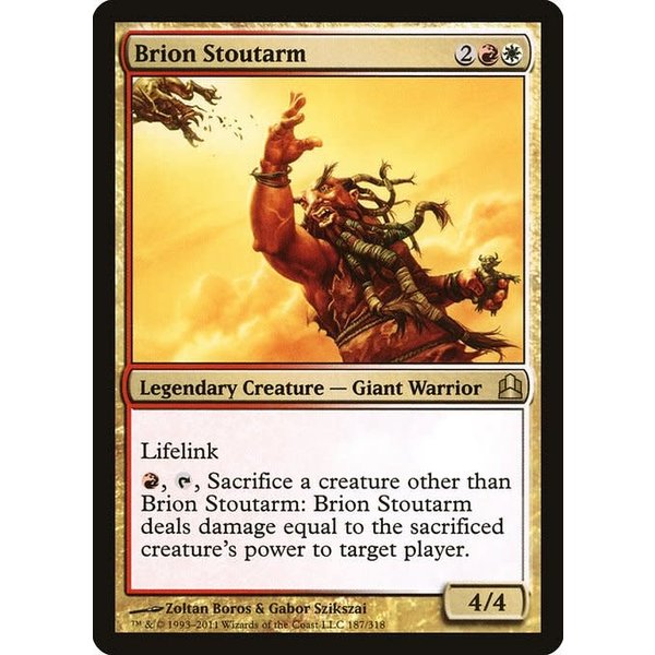 Magic: The Gathering Brion Stoutarm (187) Moderately Played