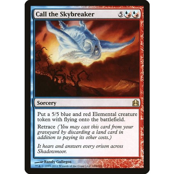 Magic: The Gathering Call the Skybreaker (188) Moderately Played