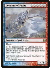 Magic: The Gathering Dominus of Fealty (194) Moderately Played