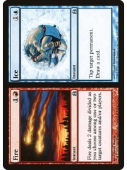 Magic: The Gathering Fire // Ice (198) Damaged