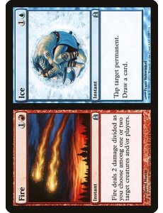 Magic: The Gathering Fire // Ice (198) Damaged