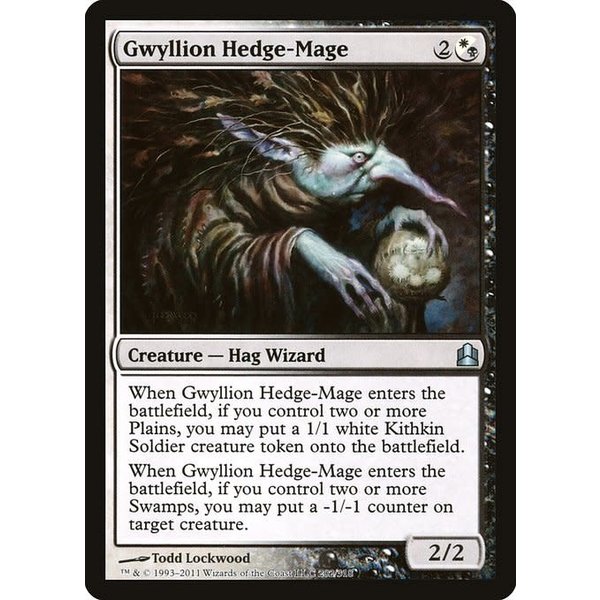 Magic: The Gathering Gwyllion Hedge-Mage (202) Lightly Played