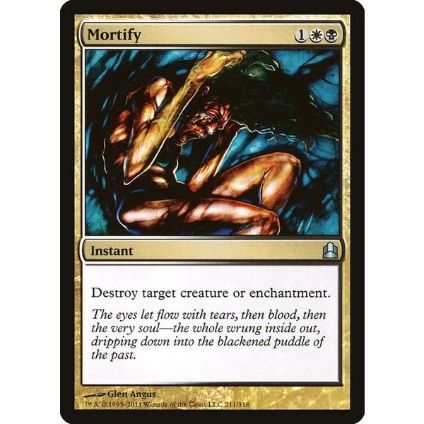 Magic: The Gathering Mortify (211) Moderately Played