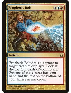 Magic: The Gathering Prophetic Bolt (219) Moderately Played