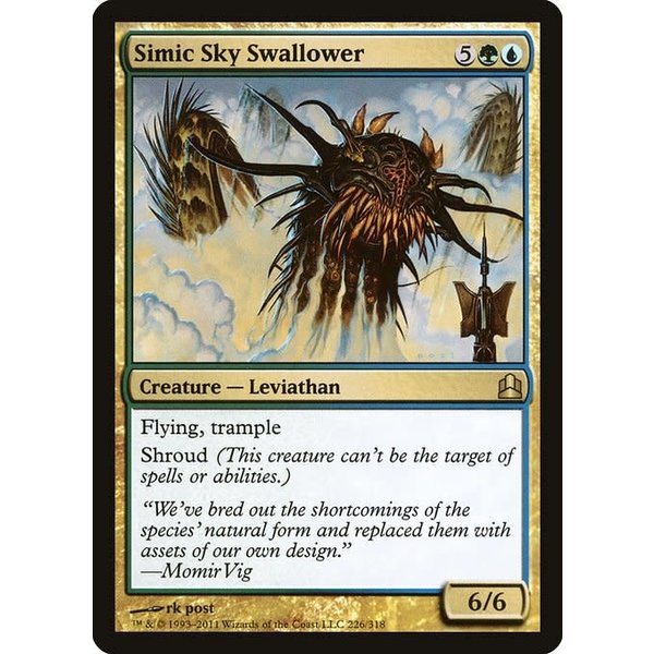 Magic: The Gathering Simic Sky Swallower (226) Moderately Played