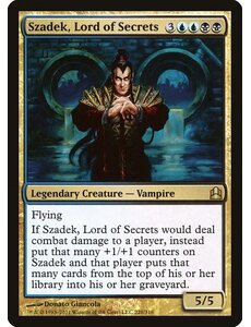 Magic: The Gathering Szadek, Lord of Secrets (228) Moderately Played