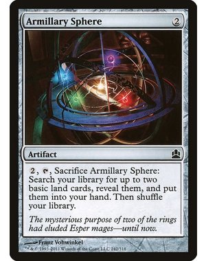 Magic: The Gathering Armillary Sphere (242) Moderately Played