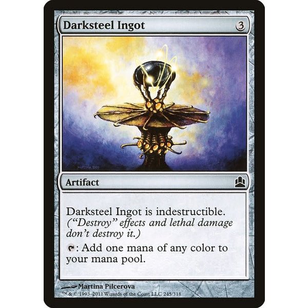 Magic: The Gathering Darksteel Ingot (245) Lightly Played
