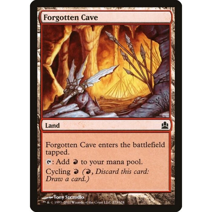 Magic: The Gathering Forgotten Cave (273) Lightly Played