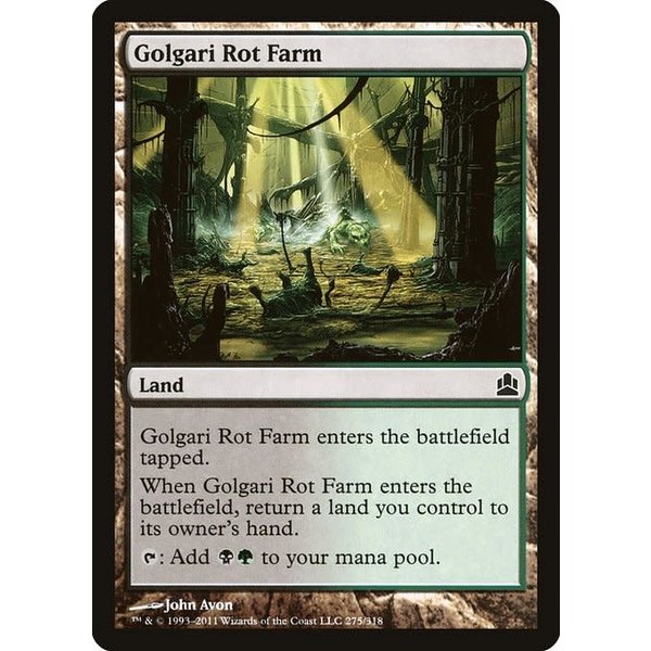 Magic: The Gathering Golgari Rot Farm (275) Lightly Played