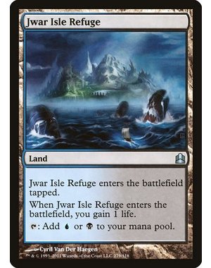 Magic: The Gathering Jwar Isle Refuge (279) Lightly Played