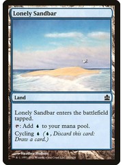 Magic: The Gathering Lonely Sandbar (281) Lightly Played