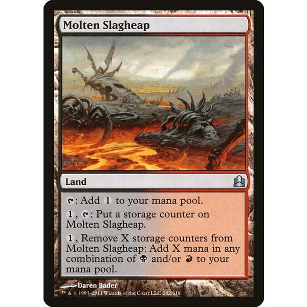 Magic: The Gathering Molten Slagheap (282) Lightly Played