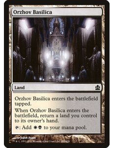 Magic: The Gathering Orzhov Basilica (283) Moderately Played