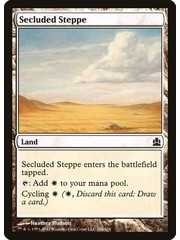 Magic: The Gathering Secluded Steppe (286) Lightly Played