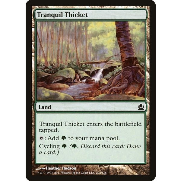 Magic: The Gathering Tranquil Thicket (292) Lightly Played