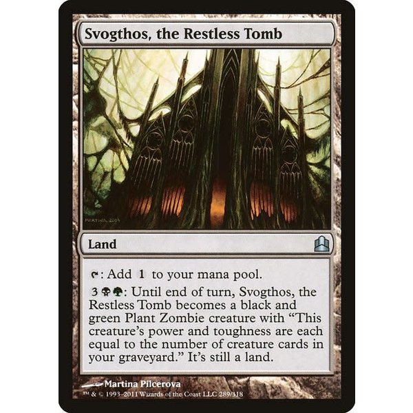 Magic: The Gathering Svogthos, the Restless Tomb (289) Lightly Played