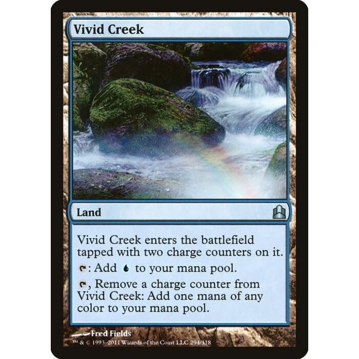 Magic: The Gathering Vivid Creek (294) Lightly Played