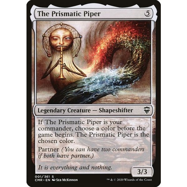 Magic: The Gathering The Prismatic Piper (001) Near Mint Foil