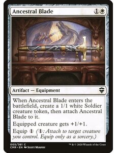 Magic: The Gathering Ancestral Blade (005) Near Mint Foil
