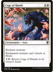 Magic: The Gathering Cage of Hands (014) Near Mint