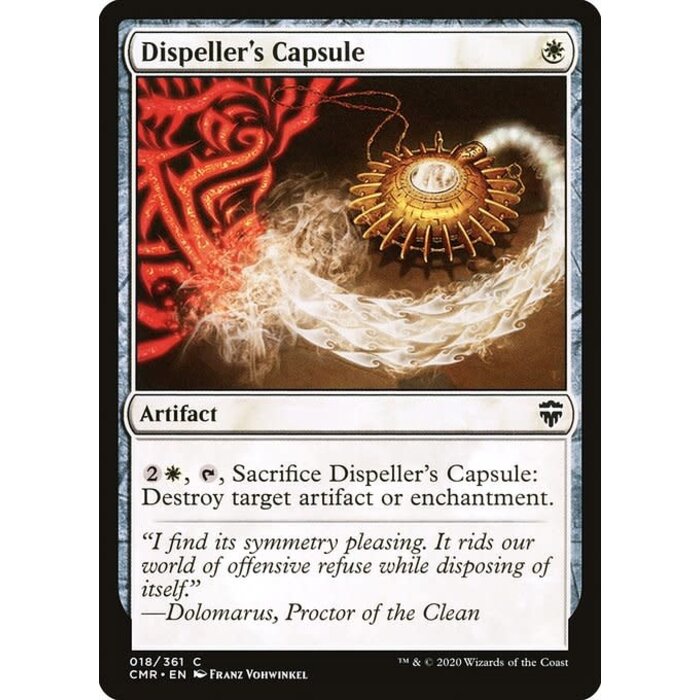 Magic: The Gathering Dispeller's Capsule (018) Lightly Played Foil