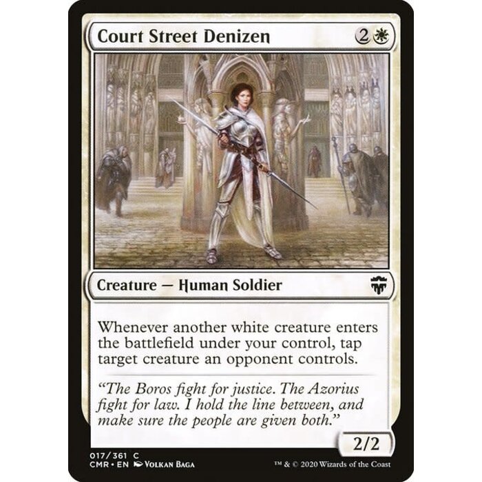 Magic: The Gathering Court Street Denizen (017) Near Mint