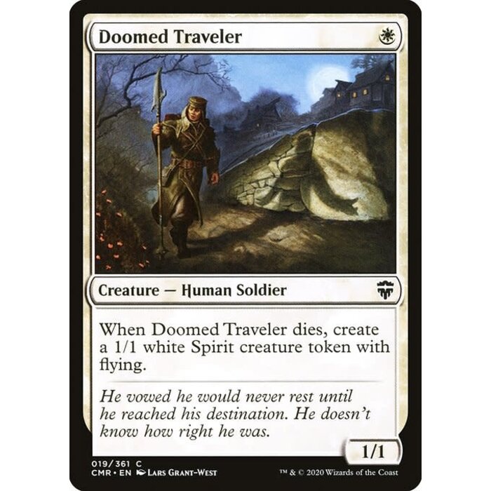Magic: The Gathering Doomed Traveler (019) Near Mint