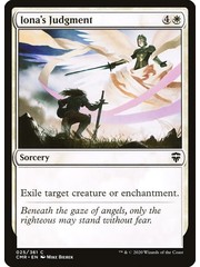 Magic: The Gathering Iona's Judgment (025) Near Mint Foil