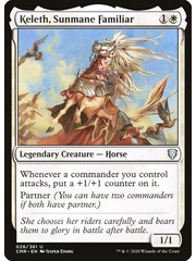 Magic: The Gathering Keleth, Sunmane Familiar (028) Near Mint