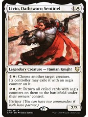Magic: The Gathering Livio, Oathsworn Sentinel (031) Near Mint
