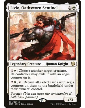 Magic: The Gathering Livio, Oathsworn Sentinel (031) Near Mint