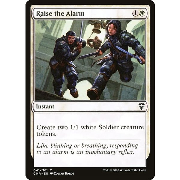 Magic: The Gathering Raise the Alarm (041) Lightly Played Foil