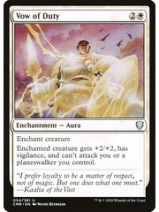 Magic: The Gathering Vow of Duty (054) Near Mint