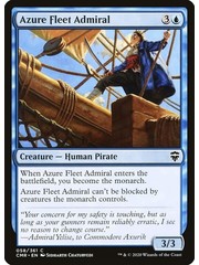 Magic: The Gathering Azure Fleet Admiral (058) Near Mint Foil