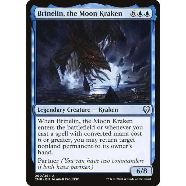 Magic: The Gathering Brinelin, the Moon Kraken (060) Near Mint