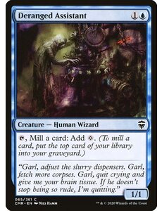 Magic: The Gathering Deranged Assistant (065) Near Mint