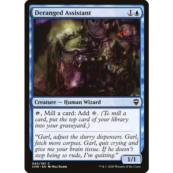 Magic: The Gathering Deranged Assistant (065) Near Mint