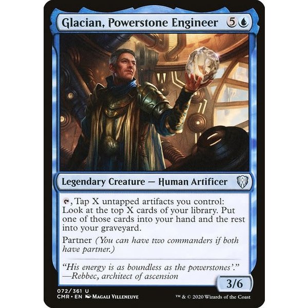 Magic: The Gathering Glacian, Powerstone Engineer (072) Near Mint