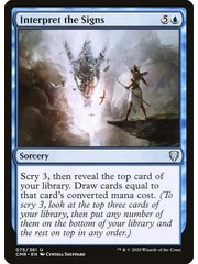 Magic: The Gathering Interpret the Signs (075) Near Mint