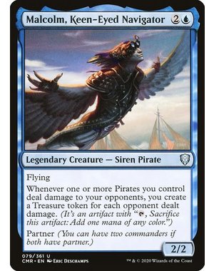 Magic: The Gathering Malcolm, Keen-Eyed Navigator (079) Near Mint